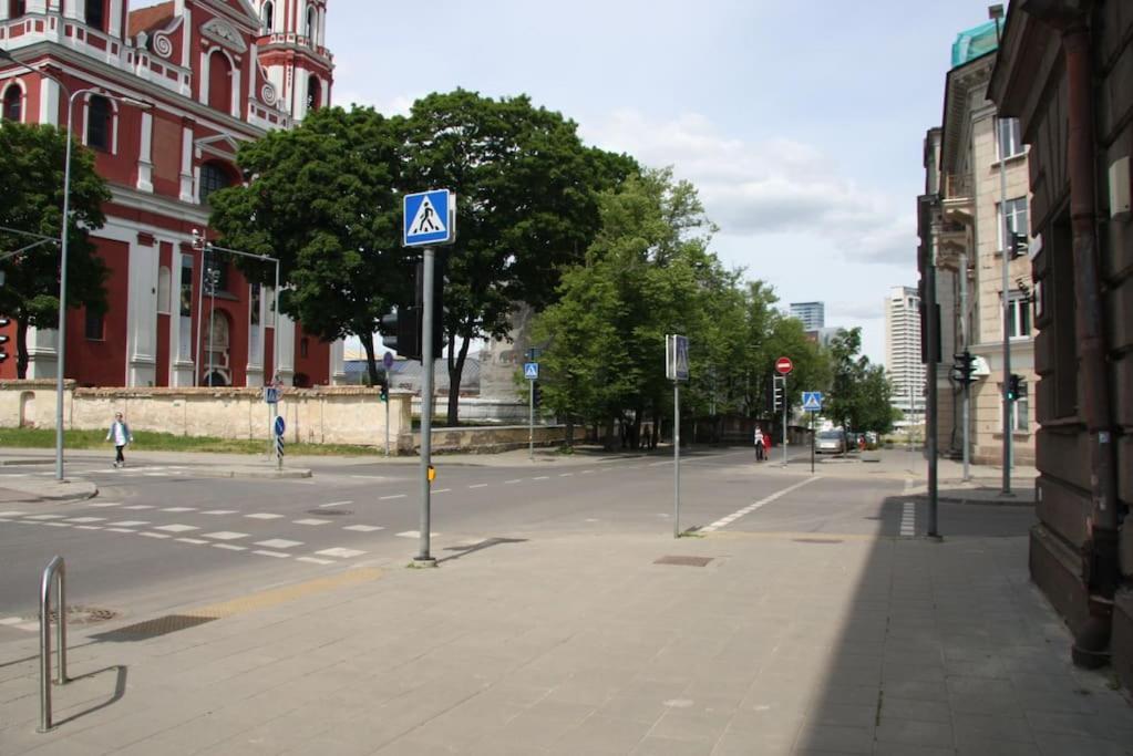 Angelu Willos Apartamentai Leilighet Vilnius Eksteriør bilde